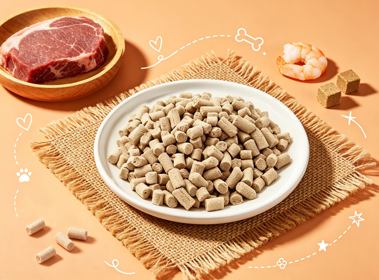 Freeze-Dried Pet Food