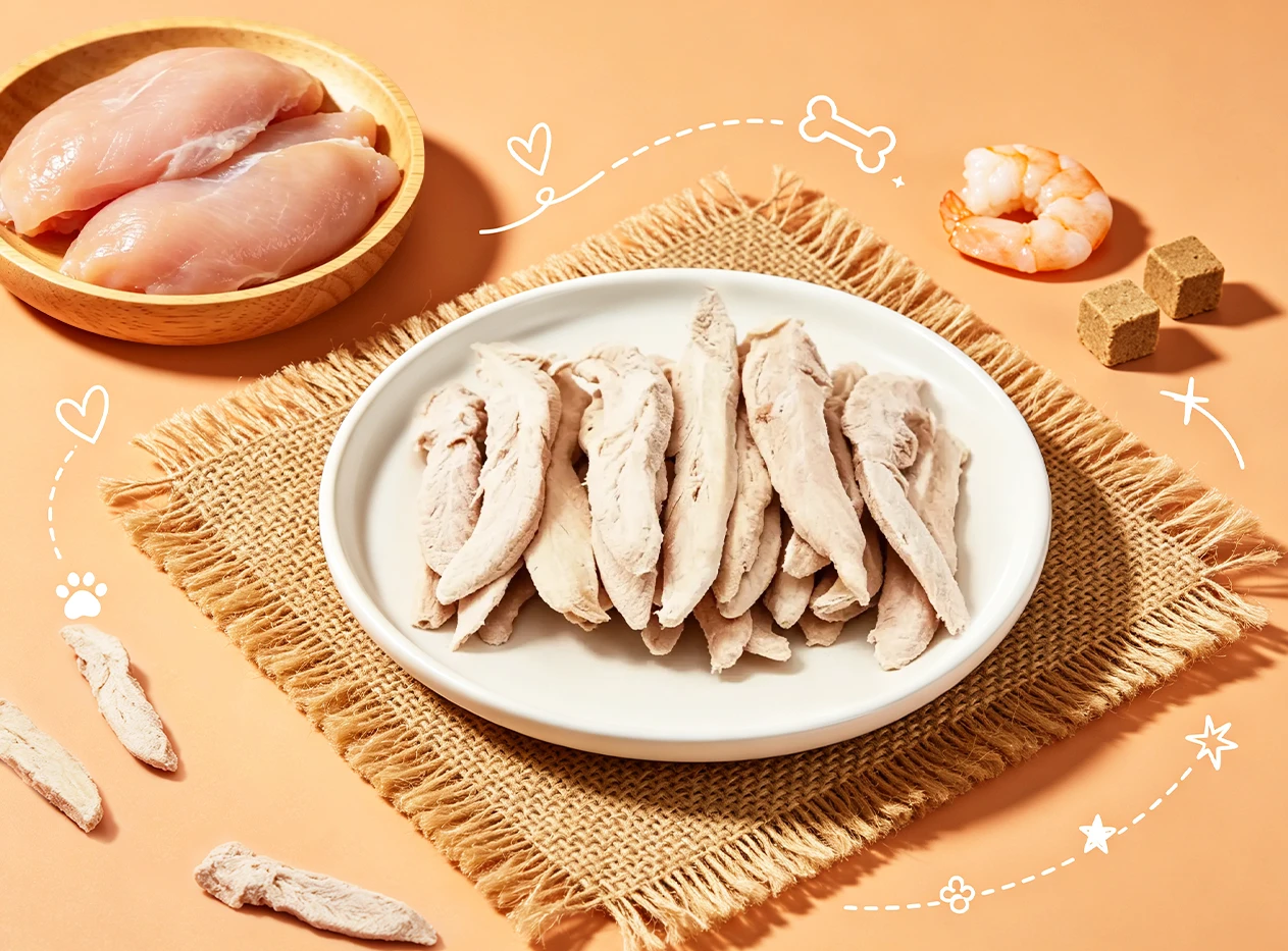 Original cut freeze-drying