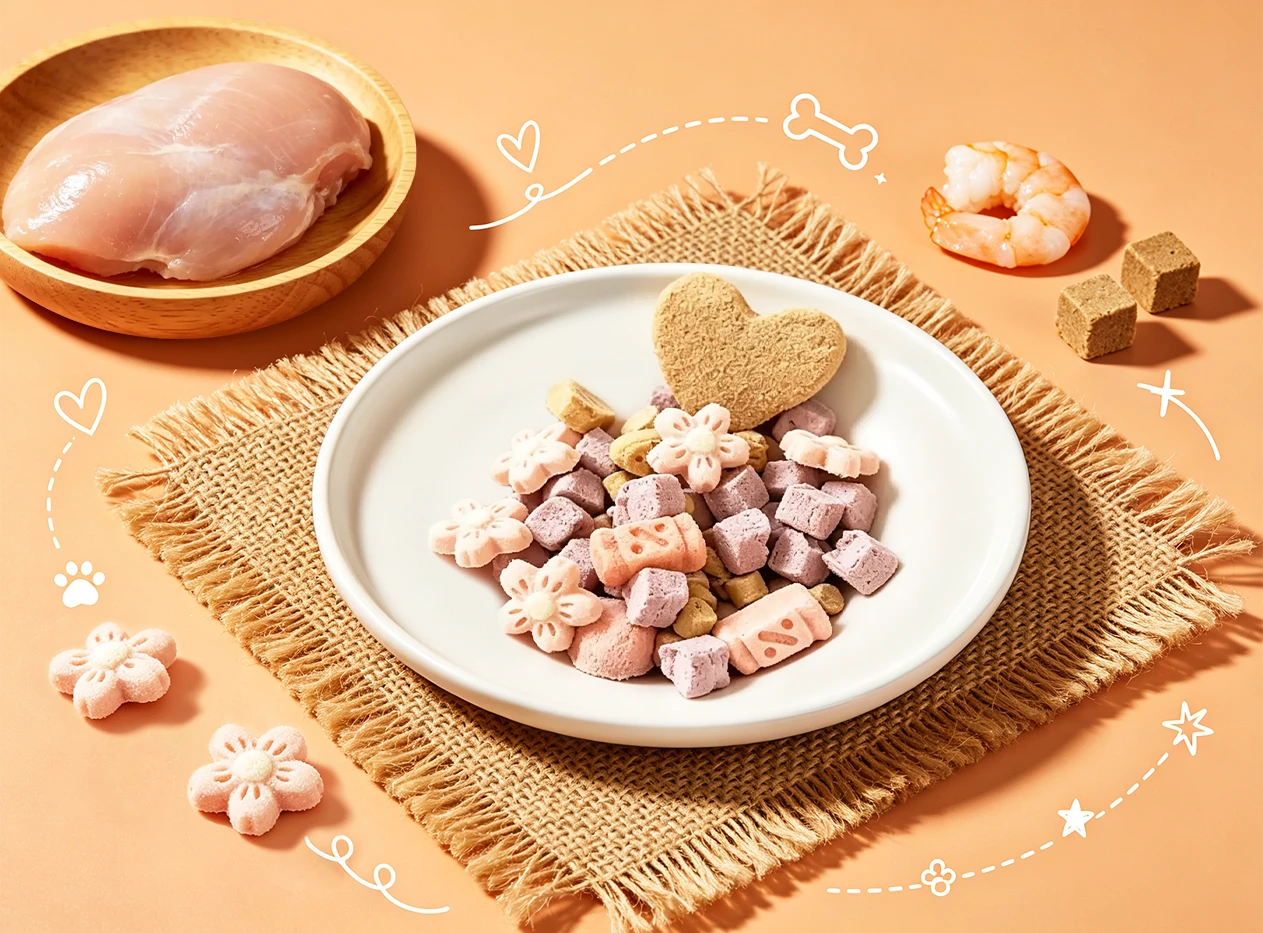 Composite freeze-drying