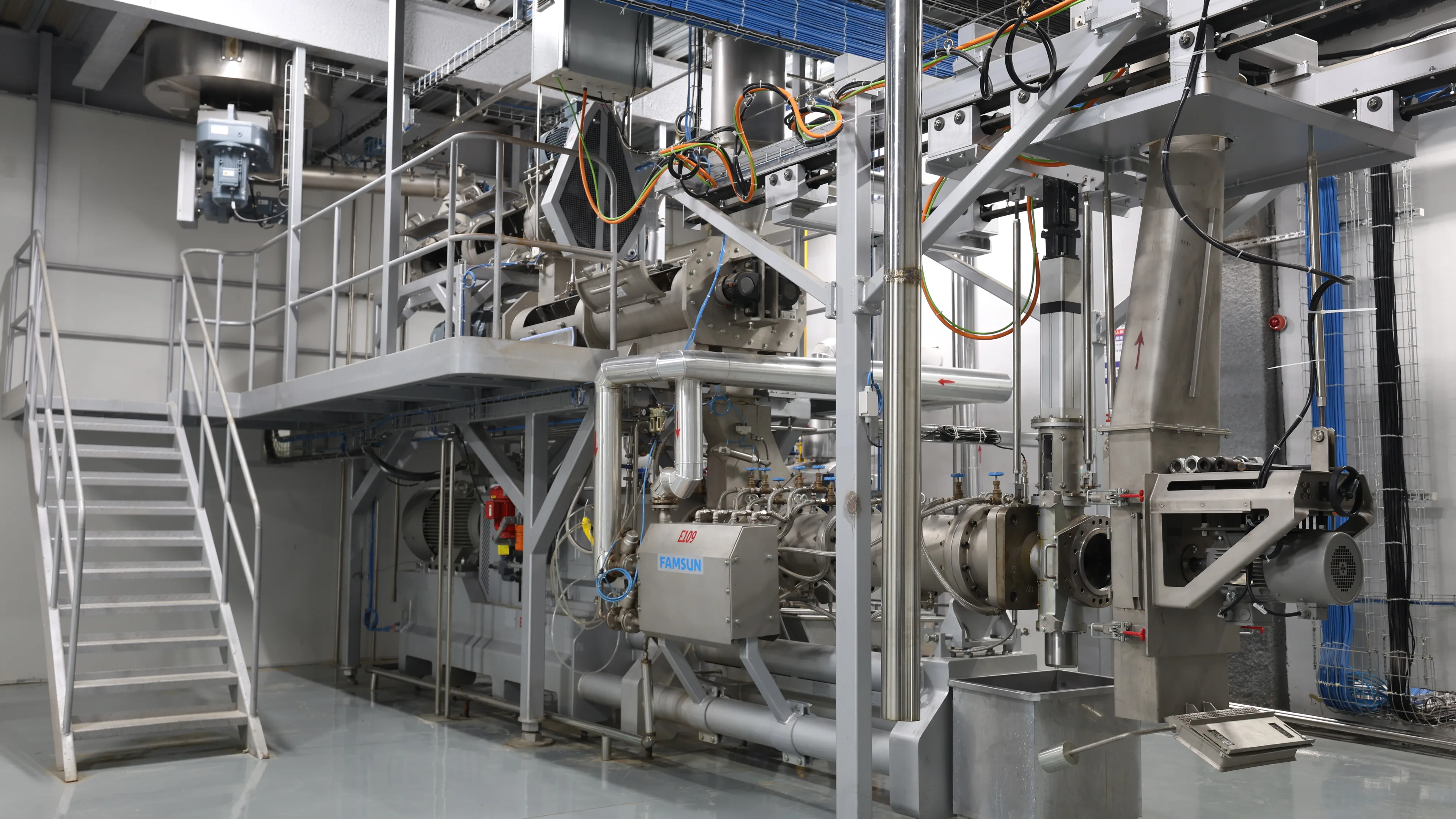 Equipment · drying & cooling line